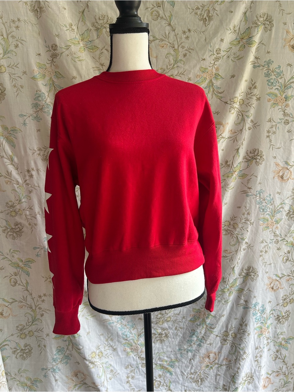 Women’s Red Crewneck Sweater